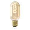 LED Filament Tubular Lamp 5.5W (40W eqv.) ES 45x110mm Gold 2100K Dimmable