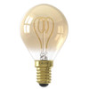 Calex LED Filament P45 240V 2.5W E14 Gold 2100K Dimmable