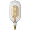 Calex LED Sundsvall Fusion Lamp 3W 240lm E27 2200K Clear/Gold Dimmable