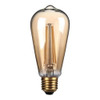 LED Squirrel Cage ST64 2W (21W eqv.) ES 2500K 220-240V Gold