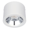225mm LED Surface Mounted Downlight 10W 1250lm 4000K Gloss Reflector IP40