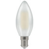 LED Filament Candle 4.2W (40W eqv.) B15d 2700K Opal Crompton