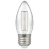 LED Filament Candle 2.5W (25W eqv.) E27 Clear 4000K Dimmable Crompton