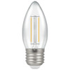 LED Filament Candle 2.5W (25W eqv.) E27 Clear 2700K Dimmable Crompton