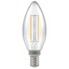 LED Filament Candle 2.5W (25W eqv.) E14 Clear 2700K Dimmable Crompton