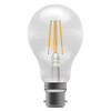 LED Filament GLS 3.3W (40W eqv.) BC Clear 4000K Dimmable