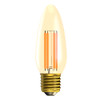LED Vintage Candle 3.3W (35W eqv.) ES Gold 2200K Dimmable