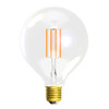 LED Filament 125mm Globe 3.3W (40W eqv.) E27 Clear 2700K Dimmable