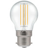 Integral LED Filament Round 4.5W 240V Ver Warm White B22d Clear