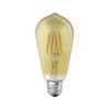 Wifi LED Filament ST64 Lamp 6W (53W eqv.) E27 2400K Gold Dim