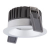 LED Recessed Spotlight 8W 3000K CRi90 36 Degrees IP44 in Silver Ledvance
