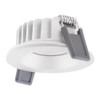 LED Recessed Spotlight 6W 2700K CRi90 36 Degrees IP65 in White Dim