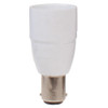 Adaptor - B15d to E14 White