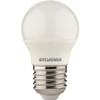 Sylvania LED 45mm Round 6.5W (60W) ES Opal Cool White
