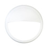 White Eyelid Cover For Verona LED Bulkhead Bulkhead
