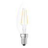 LED Filament Candle 1W (15W) E14 Very Warm White Clear
