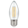 LED Filament Candle 6.5W (60W eq.) ES 2700K Clear Dimmable Crompton