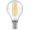 LED 45mm Filament Round 6.5W (60W eq.) E14 Clear 4000K Crompton