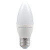 LED Thermal Plastic Candle 6.5W (60W eq.) ES 6500K Frosted Crompton