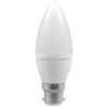 LED Thermal Plastic Candle 6.5W (60W eq.) BC 6500K Frosted Dimmable