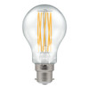 LED Filament GLS B22d 7.2W (100W eq.) 240V 3000K Clear Dimmable