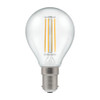 LED A-Class 45mm Round 2.2W (40W eq.) B15d Clear 3000K Crompton