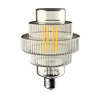 LED Deco Gear Lamp 112mm 4.9W 1800K E27 Clear Crompton