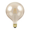 Crompton 7W LED Filament G125 Antique Bronze Globe 2200K E27 Dimmable