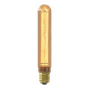 LED Glassfiber Tubular Lamp 2.3W ES 30x185mm Gold 1800K Dimmable Calex