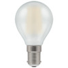 LED 45mm Round 4.2W (40W eq.) B15d Frosted 2700K Dimmable Crompton