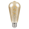 LED ST64 Squirrel Cage 4.9W (35W eq.) E27 Antique 2200K Dimmable