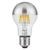 LED Crown Silver A60 GLS E27 6.5W (50W eq.) 2500K CRi93 Dimmable