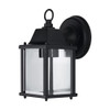 Black E27 Endura Classic Lantern Square S IP43 220-240V (No Lamp)