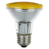 PAR20 50W 240V FL YELLOW