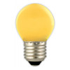 LED 45mm Round 1W E27 Yellow