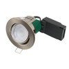 LED Tilting Fire Rated Downlight 5W 3000K IP20 Satin Nickel