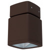 Lumiance InVerto Surface Ceiling Mounted 16W 3000K 40 Degrees IP65 in Rust