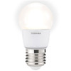 Toshiba LED 45mm Round 4.5W E27 Opal Very Warm White Dimmable