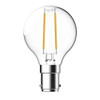 LED Filament Golf Ball 2.5W (25W) SBC 2700K 220-240V Clear Tungsram