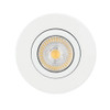 Centre Tilt Fire Rated MV/LV Downlight Matt White (Bulb is not included)