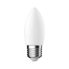 LED Filament Candle 4.5W (40W) ES 6500K 220-240V Opal Tungsram