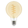 LED Globe 80mm 5.5W ES 2000K Gold Dimmable GE
