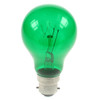 GLS 240V 15W B22d T-GREEN