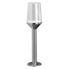 Stainless Steel E27 Clear Endura Classic Calice 50cm Post IP44 220-240V (No Lamp)