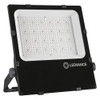 LED Black Asymmetrical Floodlight 290W Warm White 35600lm IP66 55x110Deg