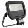 Ledvance LED Floodlight 20W 2200lm Warm White IP65 Black with Sensor