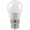 Crompton LED 45mm Round Thermal Plastic 5W B22d 4000K Opal Dimmable