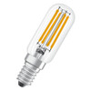 LED Tubular Lamp 4.9W (55W eqv.) SES 2700K Clear 25 X 80mm Ledvance