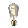 Calex LED Filament Squirrel Cage 4W 136lm 240V E27 Titanium ST64 Dimmable