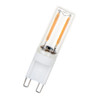 LED G9 Capsule 1.5W (12W eq.) 2200K CRi90 Clear Dimmable